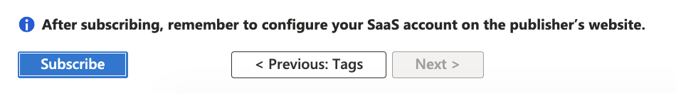Suscribirse a la oferta en Azure Marketplace