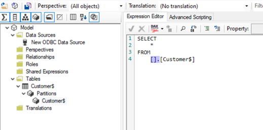 Fix Partition Expressions Excel
