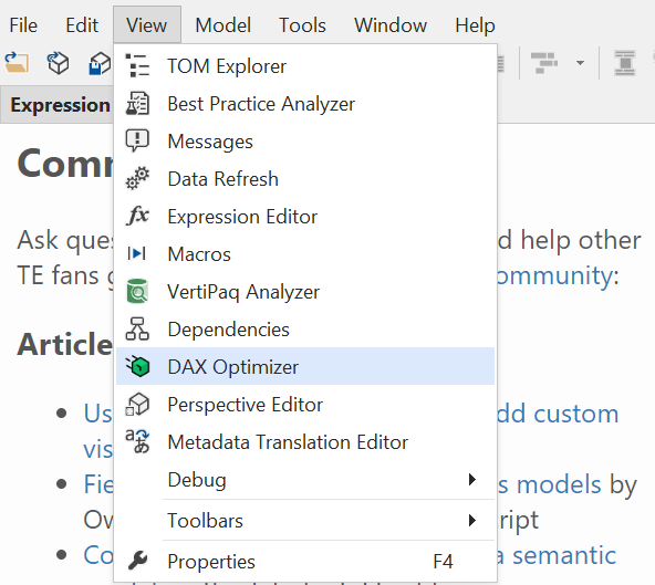 Dax Optimizer