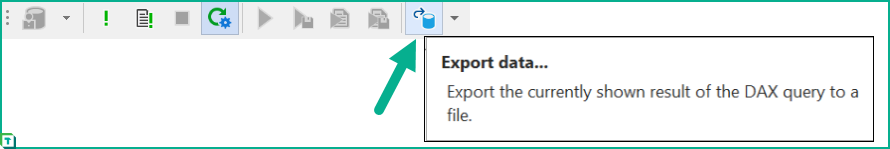 Dax Query Export Data