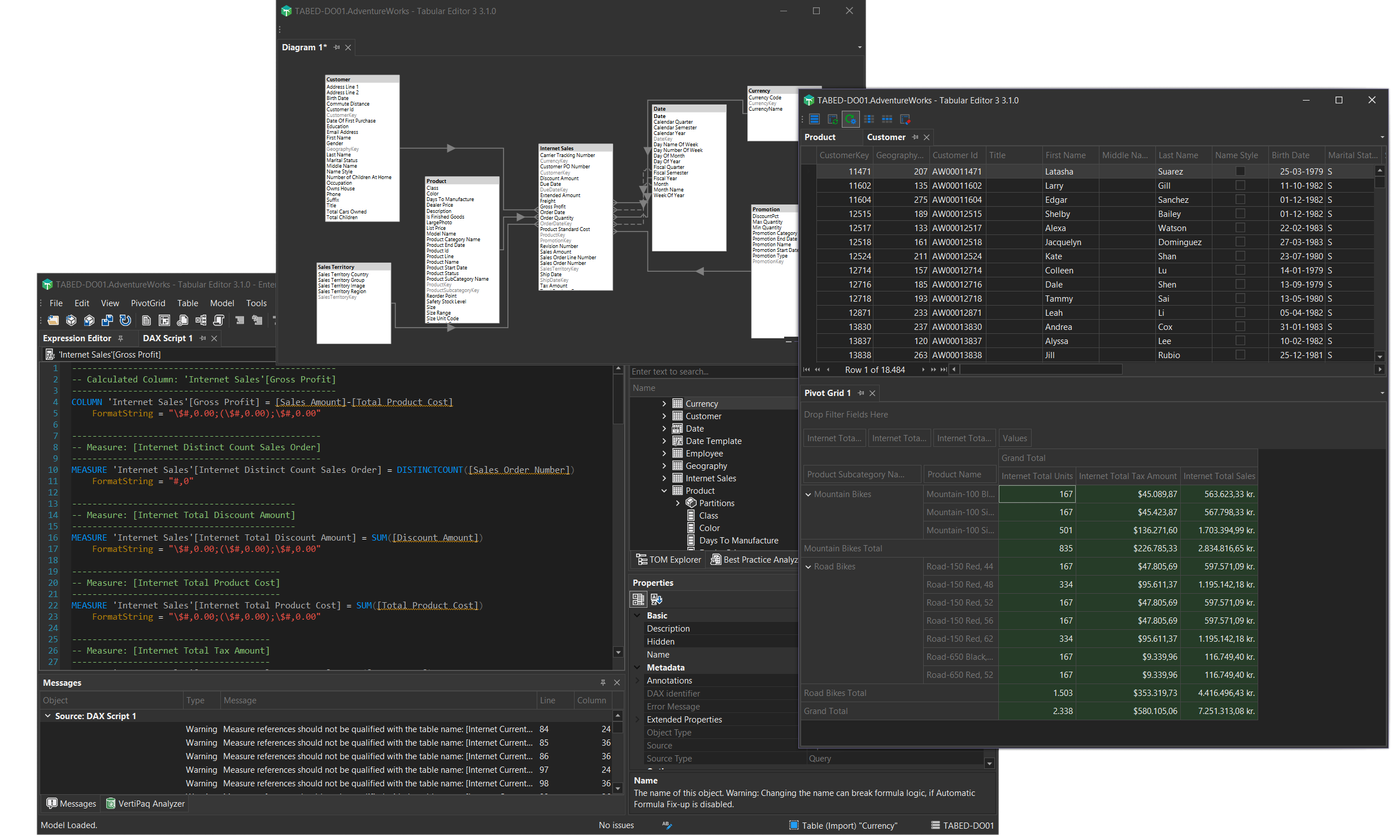 tabular editor aps