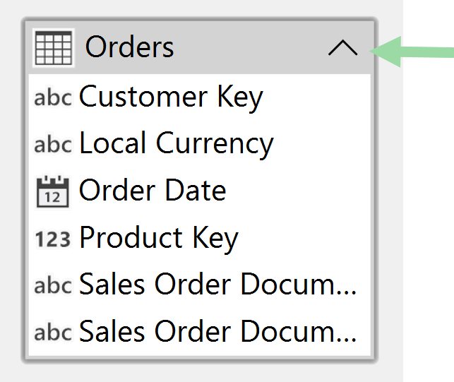 Diagram Chevron Toggle